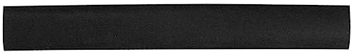 Gaine thermorétractable Ø9,5 mm noire en lot de 25 manchons de 10 cm