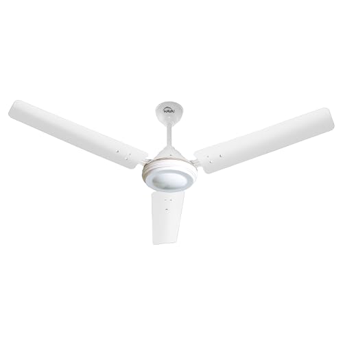HAVAI Spinel 56-Inch (1400mm) BLDC Ceiling Fan | 3 Blades | 74W High-Speed Motor | 380 RPM | 100% Copper Motor | Anti-Rust Aluminium Body| 2-Year...
