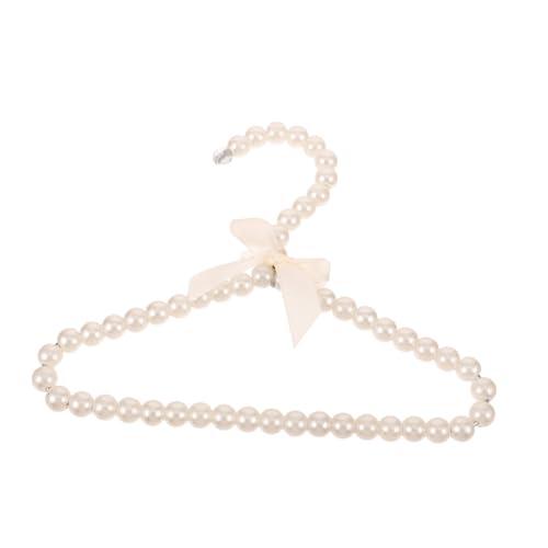 GRIRIW Luxury Pearl Hangers Set Baby Clothes Hanger Newborn Hangers for Closet Dog Clothes Hanger