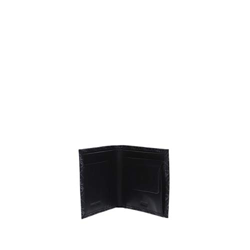 Guess Dan Logo Billfold W/C Pocket, Accesorio de Viaje-Billetera para Hombre, Negro, Talla única