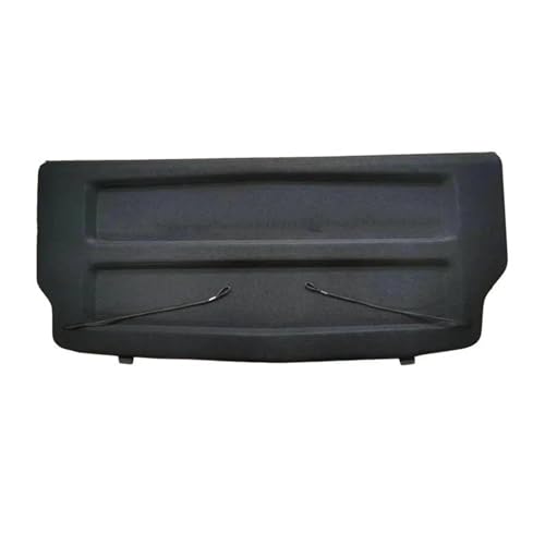 Wnfmjqe Copertura Bagagliaio Copertura per Ripiano Posteriore per Jeep per Renegade 2016-2021, Copertura Retrattile per Vano di Carico, Colore Nero Baule Ripiano