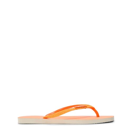 Tongs carrées pour femme Havaianas - Sandales d'été plates noires