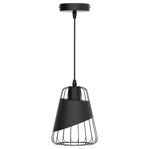 Lámpara colgante de tela E27 con diseño elegante minimalista 2