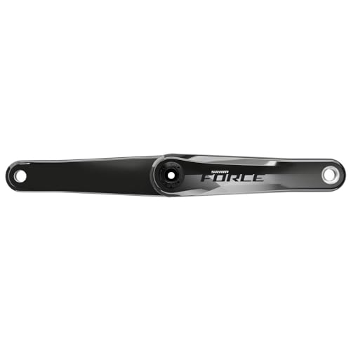 Sram Force D1 175 Dub manivelle carbone noir brillant pour un vélo de route plus léger et réactif