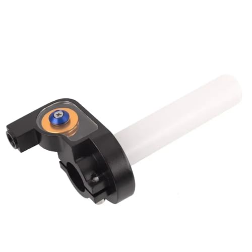 Poignée d'accélérateur tirage rapide 22 mm finition alu anodisé or pour Pit Bike