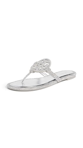 Image of Tory Burch Women's Miller Knotted Pave Sandals