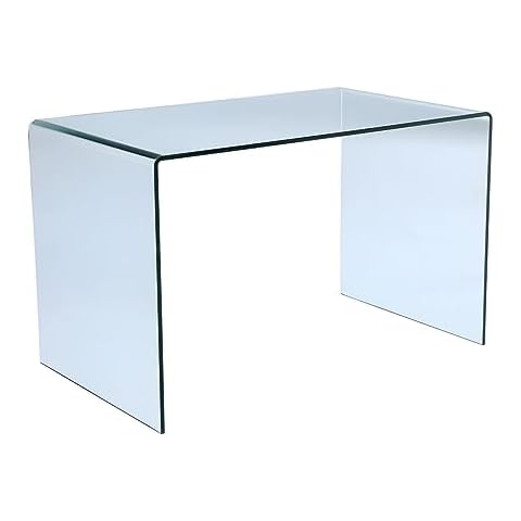 Bureau ELSTRON en verre courbé Cover