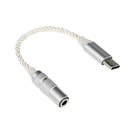 Tkidplw USB C - 3.5mm サウンドケーブル ヘッドホン メス 車 補助ケーブル タイプ コード 高耐久 ステレオアダプター USBヘッドホンアダプター
