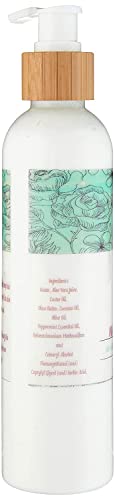 Natural V.i.p. Peppermint And Tea Tree Sulfate Free And No Alcohol Leave In Conditioner For All Hair Types Stimulates Scalp With Anti Breakage Formula For Hair Growth 8 Fl Oz #TOP1