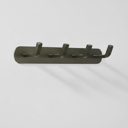 Image of SOSSI 4-Pin Wall Hooks for Hanging Cloth and Towel Hangers for Wall Hooks, Door Hangers, Hook Rail, Pack of 1 (Satin Finish)