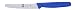 Icel Cutlery Serrated Edge High Carbon Stainless Steel Steak Knife, 4.25", Blue Handle
