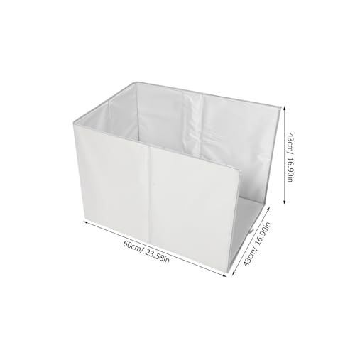 Enclos pliable pour bac à litière chat protection polyester PVC - 2