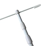 4005057 のぼりポール 3m3段伸縮のぼりポール ホワイト 20本セット