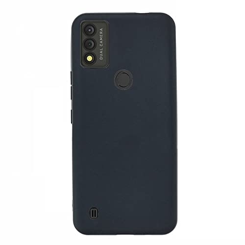 Ranyi For Wiko Voix U616At Case With Screen Protector, Wiko Voix U616At Phone Case, Black Slim Flexible Tpu Case With Screen Protector Shock Absorbing Silicone Case Cover For Wiko Voix (U616At) #TOP1