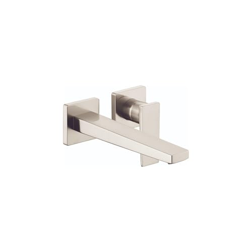 hansgrohe Metropol Modern Low Flow Water Saving 1-Handle 2 5-inch Tall Bathroom Sink Faucet in Brushed Nickel, 32526821 by hansgrohe - Used condition - US$448.32