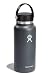 Produktbild HYDRO FLASK - Trinkflasche 946ml (32oz) - Isolierte Wasserflasche aus Edelstahl - Sportflasche mit auslaufsicherem Flex Cap-Deckel & Gurt - Thermoflasche Spülmaschinenfest - Größe Öffnung - Stone