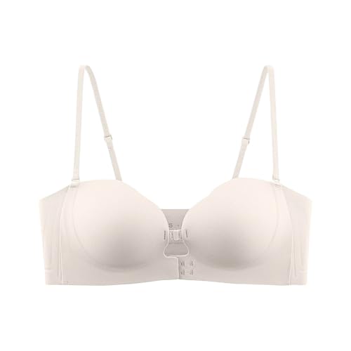 Strapless Bra for Women Wireless Seamless Bandeau Bra Non-Slip Tube Tops | Bandeau Bras for Womens, Push Up Comfort Soft, Comfortable and Breathable, for Party Club Wedding Daily Wear - image 4
