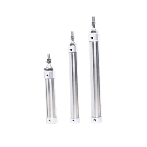 Mini cilindro neumático PB10 de carrera variable para automatización 8
