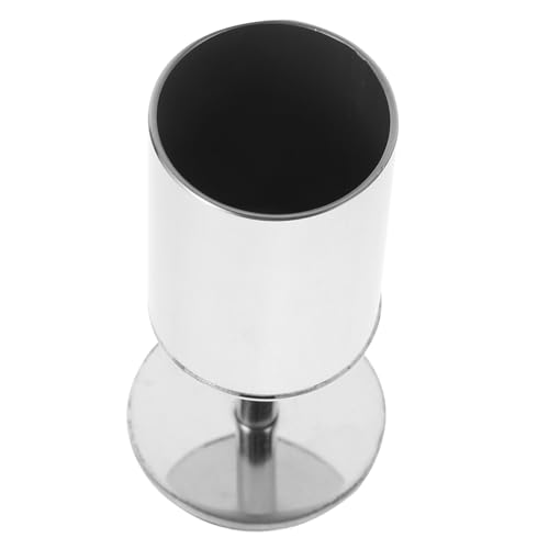 Garneck Box Fruit Toothpick Decor Cotton Swab Dispenser Skewers Holder Swab Holder Container Cocktail Pick Jar Silver Stainless Steel