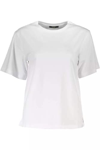 T-shirt blanc Cavalli Class en coton pour femme : l'essentiel chic au quotidien