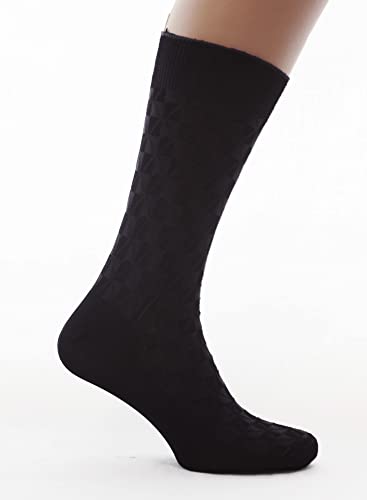Dress Crew Silk Socks for Men, 3-pack2