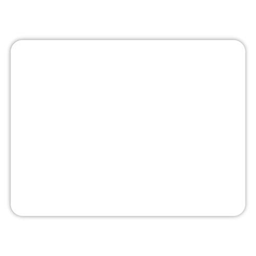 Blanko-Schild zum selbst gestalten I 15 x 20 cm I Aluverbundplatte in Weiß I 3mm stark I vielseitig individualisierbar I hin_535 Cover
