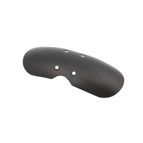 Motorrad Schutzblech Für Triumph Bonneville T100 T120 Motorrad Kurze Kotflügel Vorne Kotflügel Verkleidung Splash Abdeckung Schwarz/Rot(Matte black)