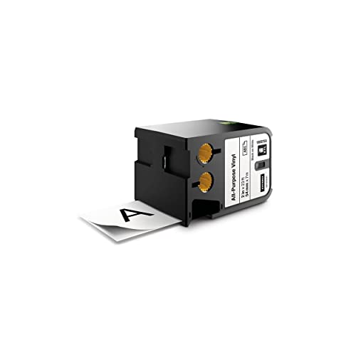 DYMO XTL nastro in vinile multiuso | 54 mm | nero su bianco
