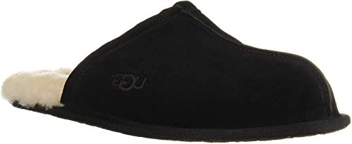 UGG Men's Scuff Slipper, black, 12 M US