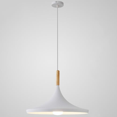 Lustre suspension luminaire aluminium culot E27 pour maison