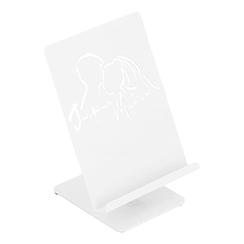 Alvinlite Suporte para celular e tablet, suporte para mesa de ferro forjado para quarto de casa (bra