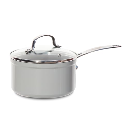 Nuwave Healthy Duralon Blue Ceramic Nonstick 2,8L Saucepan, Diamond Infused Scratch-Resistant, PFAS Free, Dishwasher & Oven Safe, Induction Ready & Evenly Heats, Stay-Cool Handle Nuwave Healthy Duralon Blue Ceramic Nonstick 2,8L Saucepan, Diamond Infused Scratch-Resistant, PFAS Free, Dishwasher & Oven Safe, Induction Ready & Evenly Heats, Stay-Cool Handle