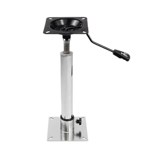 Soporte para asiento de barco,Base para asiento de barco,Base flexible para pedestal de barco Base para tija de asiento para barco - Soporte de pedestal para asiento de barco, base de montaje de asien