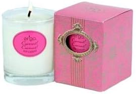 Ergo Soy Candle Paris Collection, Artisan Hand Poured Natural Vegan Soy Wax - Luxuriously Scented Currant Currant - 7 ounce