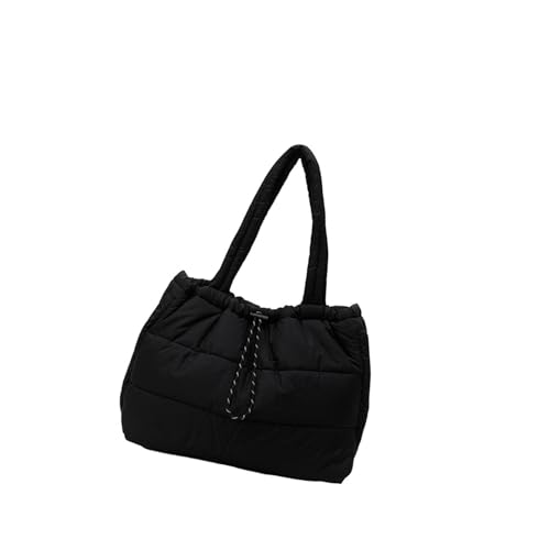 Sac à main matelassé à grande contenance avec poignée dessus