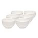 vivo by Villeroy und Boch Group - Basic White Schalen-Set, 6 tlg., 750 ml, Premium Porzellan, spülmaschinen-, mikrowellengeeignet, weiß