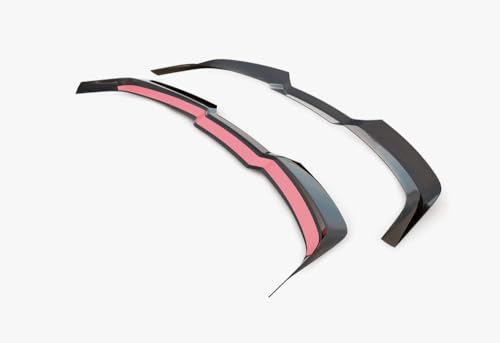 Maxton Design Extensión de alerón negro brillante Abs compatible con Audi RS6 C8 (2019-)