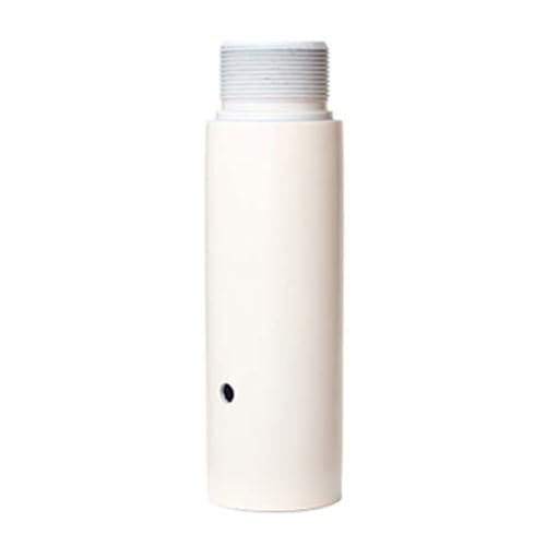 Barre de pole dance verrouillable blanche, kit de barre de strip-tease exotique, barre statique rotative professionnelle pour le fitness à domicile, diamètre 45 mm (couleur : rallonge de 12,5 cm)