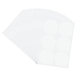 G2PLUS Eyelash Extension Adhesive Glue Pallet Sticker Pads, 2-Inches Diameter (Large-120 Pads, 20 Sheets)