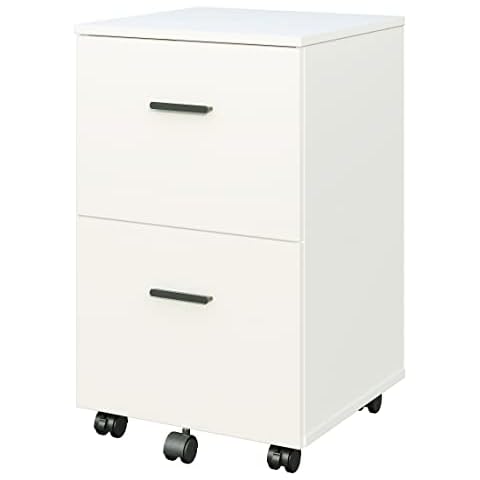 Panana Mobile File Cabinet with 2 Drawers Cover