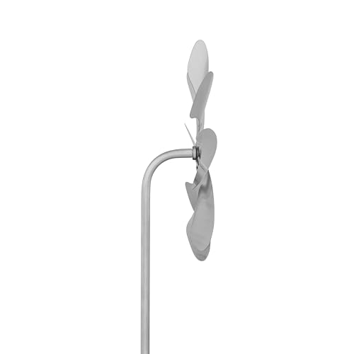 A1003 - SKARAT Speedy28 Windrad aus Edelstahl (28cm Rotor-Durchmesser), kugelgelagert - Made in Germany