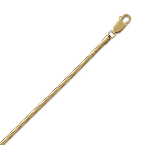 Chaîne serpent en or JewelryWeb le cadeau idéal pour homme et femme