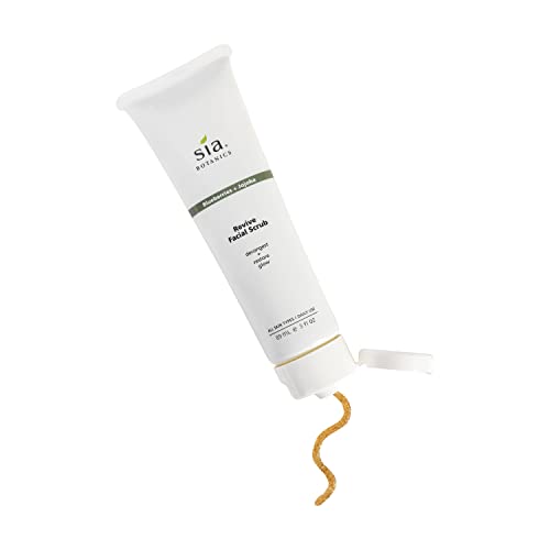 Sia Botanics Revive Facial Scrub Gentle Antioxidant Scrub For Brighter Skin And Decongested Pores - 3 Ounce #TOP2