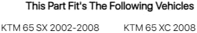 Miniatura 3 de Acerbis Kit plástico - KTM 66 SX 2002-2008 - Naranja - 2041180206
