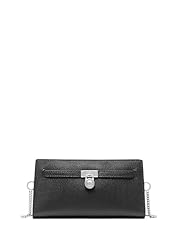 Silver-tone Hardware/Urbino Leather/Black