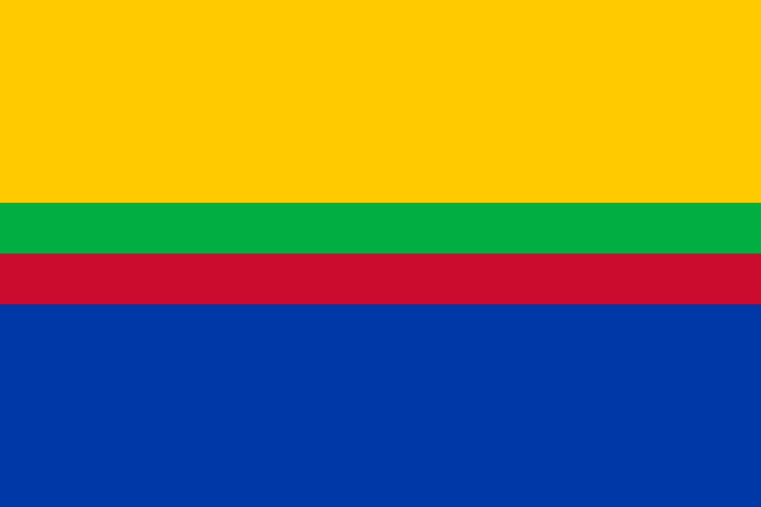 Drapeau Appingedam grand format pour pavoisement extérieur de commune hollandaise
