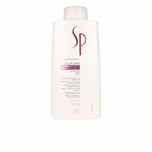 Wella SP System Professional Color Save Shampoo, 1000 ml, 1er Pack, (1x 1 L)