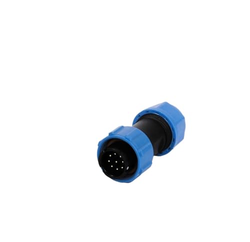 Connecteur étanche SP17 aviation industriel 9 broches mâle femelle avec embase