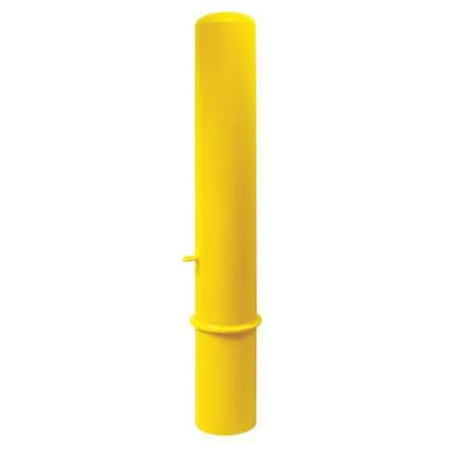 Removable Bollard,48 in H,Yellow