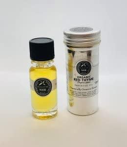 Organic Red Thyme Thymol Essential Oil (Thymus zygis) (250ml) by NHR Organic Oils